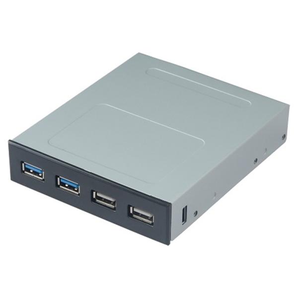 Ainex（アイネックス） ３．５インチベイ　ＵＳＢ３．０／２．０フロントパネル PF-004B