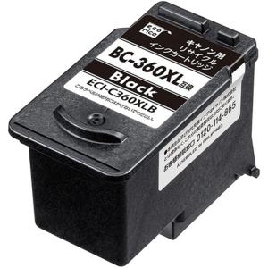 エコリカ BC-360XL 互換リサイクルインクカートリッジ ECI-C360XLB｜ksdenki