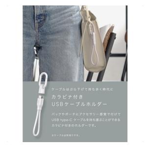 CIO カラビナ付きケーブルホルダー CtoC...の詳細画像1