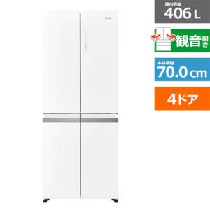 Haier（ハイアール） 4ドア冷凍冷蔵庫 CORU Lite JR-GX41A(W)