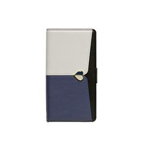 NATURAL design iPhone12/12Pro用ケース iP20_61-JUDY03 グレー×ネイビー