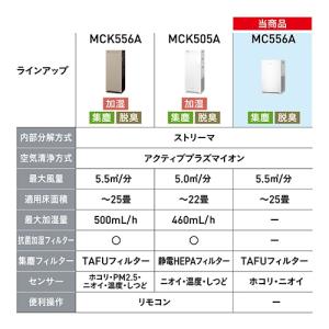 ダイキン ストリーマ空気清浄機 MC556A-Wの詳細画像2