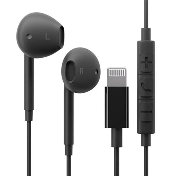 PGA Premium Style Lightningコネクタ ステレオイヤホン PG-SEIE3B...