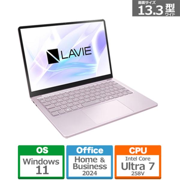 NEC 13.3型ノートパソコン　LAVIE SOL /Copilot+ PC PC-S1375LA...