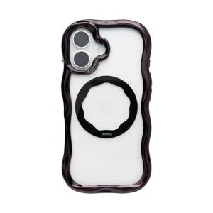 Hamee iPhone 17用 iFace BeBling Wave MagSynq クリアケース 41-190221