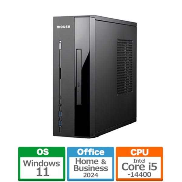 マウスコンピュータ デスクトップパソコン SH Win11 pro Core i5 14400 16...