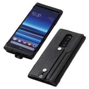 Deff Xperia 1用ケース DCS-XP1PUALBK ブラック