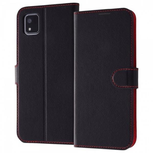 レイアウト かんたんスマホ3 耐衝撃 手帳型レザーケース RT-KS3ELC9/BR