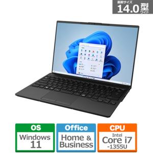 富士通 FMV LIFEBOOK UHシリーズ UH-X/H1　14.0型モバイルパソコン FMVUXH1B｜ksdenki