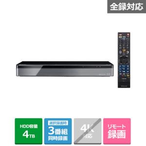 東芝（TOSHIBA） レグザブルーレイ　 全録／4TB DBR-M4010