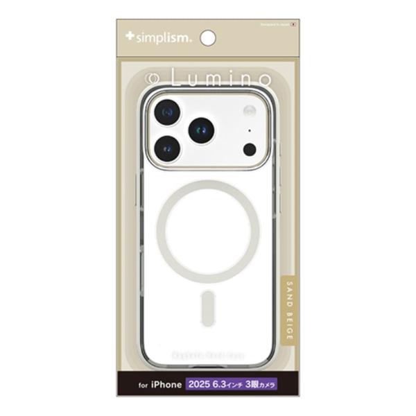 トリニティ iPhone 17 Pro用　[Lumino] MagSafe対応 背面クリアハードケー...