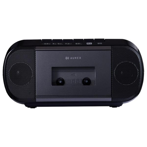 AUREX CDラジオカセットレコーダー AX-KCR80(K)