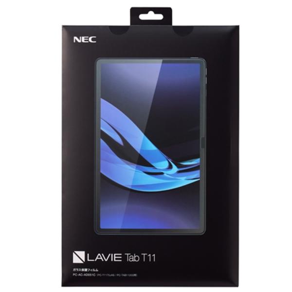NEC LAVIE Tab T11シリーズ用ガラス保護フィルム PC-AC-AD051C