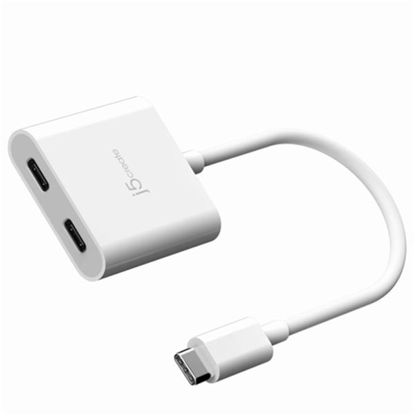 j5 create USB-C to DP alt mode出力 &amp; PD充電 2in1 変換アダプ...