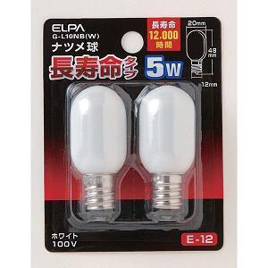 ELPA ナツメ球ロング G-L10NB(W)