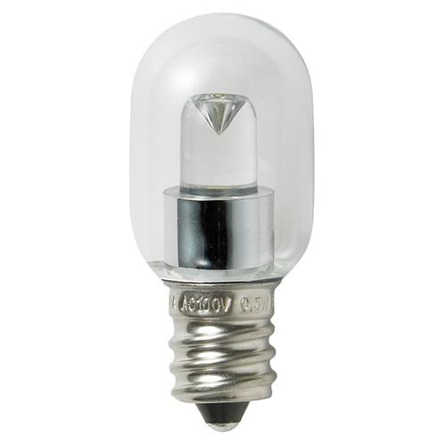 ELPA ＬＥＤ電球ナツメ形Ｅ１２ LDT1CN-G-E12-G105