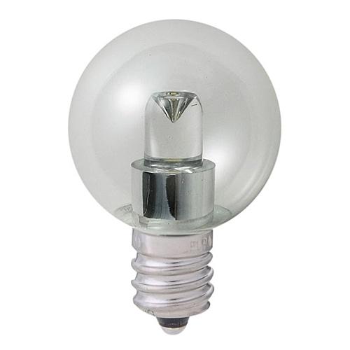 ELPA ＬＥＤ電球Ｇ３０形Ｅ１２ LDG1CL-G-E12-G236