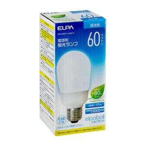 ELPA 電球型蛍光灯 E26 60W 1個の買取情報