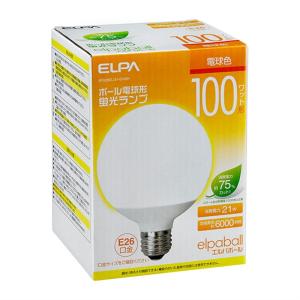 ELPA 電球型蛍光灯 E26 100W 1個の買取情報