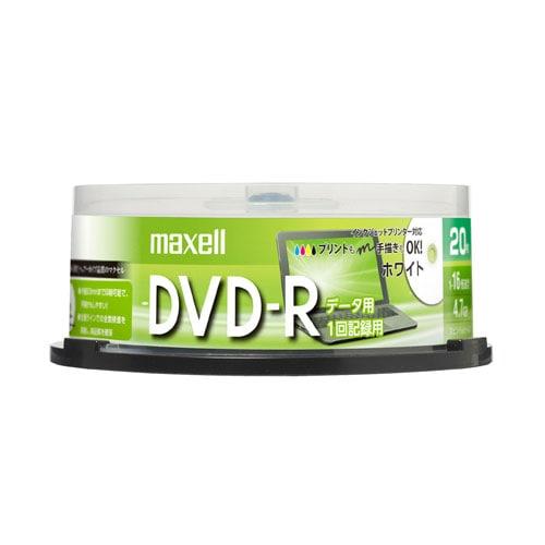maxell（マクセル） データ用ＤＶＤ−Ｒ DR47PWE.20SP