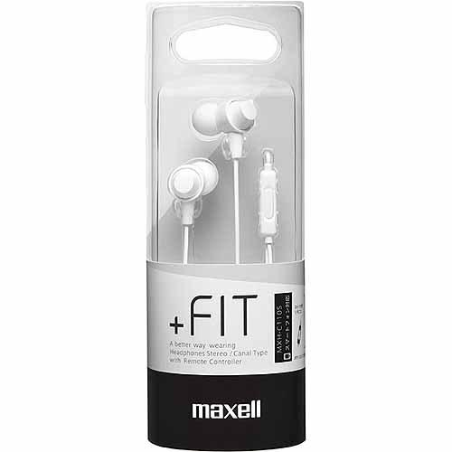 maxell（マクセル） スマートフォン専用ヘッドホン MXH-C110SWH