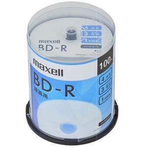 maxell（マクセル） 録画用ＢＤ−Ｒ　４倍速　１層　１００枚　スピンドル BRV25SIWP.100SP｜ksdenki