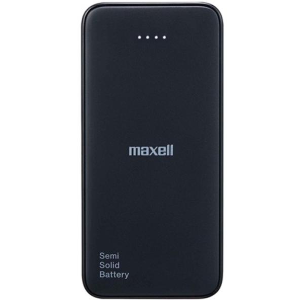 maxell（マクセル） 半固体電池採用モバイル充電バッテリー MPC-CSSB10000BK