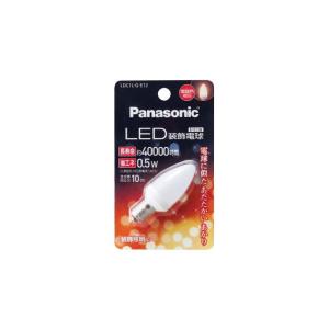 Panasonic（パナソニック） LDT1LE12C LED電球 装飾球 電球色 20lm