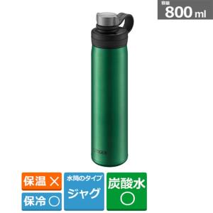 タイガー魔法瓶 真空断熱炭酸ボトル 0.8L MTA-T080 GE｜ksdenki