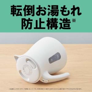 タイガー魔法瓶 蒸気レス電気ケトル(温度調節機...の詳細画像1