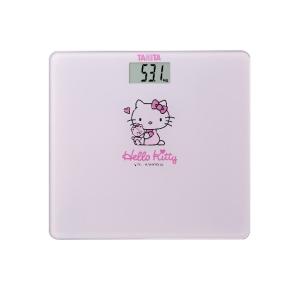 タニタ デジタルヘルスメーター（ハローキティ／ガラストップ） HD-380KT-PK