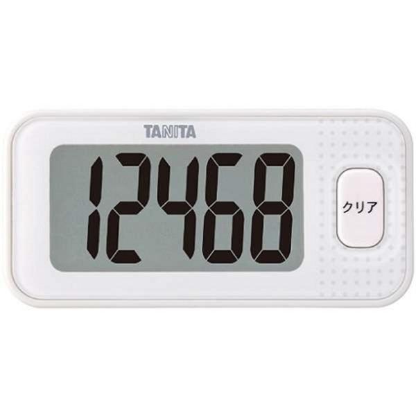 タニタ 大文字３Ｄセンサー歩数計（ＣＲ２０３２×１付） FB-740-WH