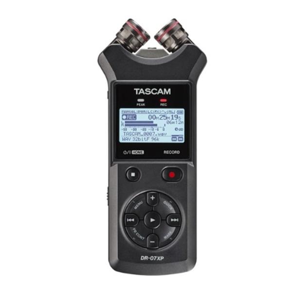 TASCAM 可動式マイク搭載32ビットフロート録音対応ステレオポータブルレコーダー DR-07XP