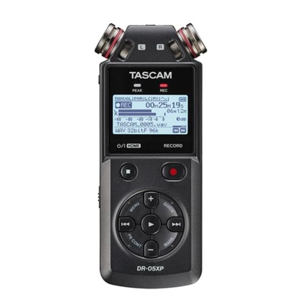 TASCAM 32ビットフロート録音対応 ステレオポータブルレコーダー DR-05XP