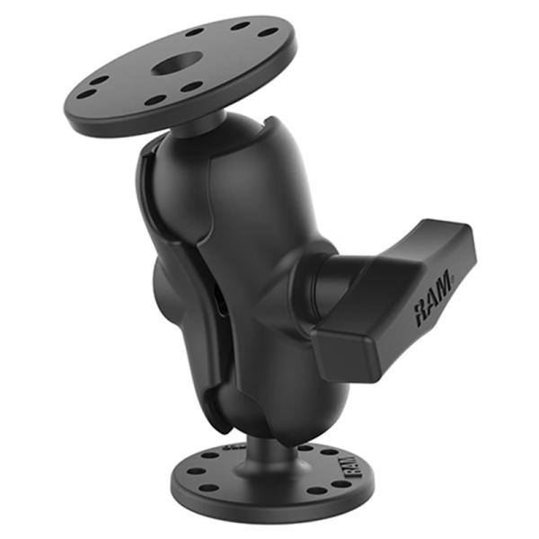 RAM MOUNTS（ラムマント） ダブルボールマウント 1.5インチ Sサイズ RAM-101U-...