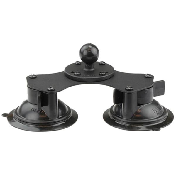 RAM MOUNTS（ラムマント） ダブルサクションベース 吸盤径83.8mm 1インチ RAM-B...