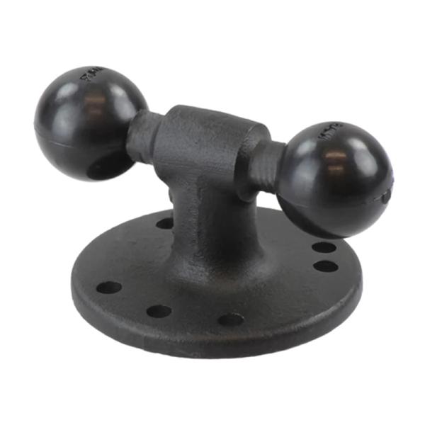 RAM MOUNTS（ラムマント） AMPSホールラウンドベース ダブルボール  1インチボール R...