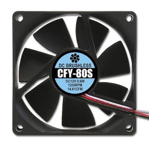 Ainex（アイネックス） ケース用ファン８０ｍｍ　静音タイプ CFY-80S