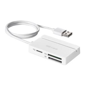 バッファロー（Buffalo） メモリカードリーダ BSCR100U2WH