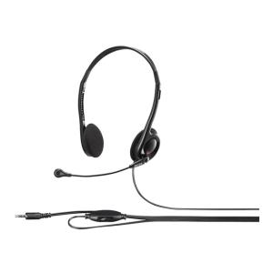 バッファロー（Buffalo） 両耳ヘッドセット　４極　ブラック BSHSHCS100BK