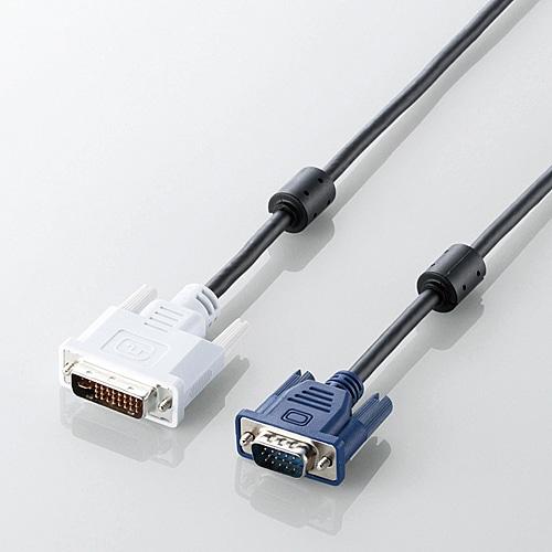エレコム ＤＶＩ−ＤＳｕｂ変換ケーブル／１．５ｍ CAC-DVA15BK