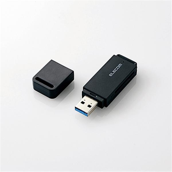 エレコム リーダライタ／ＵＳＢ３．０対応 MR3-D011BK