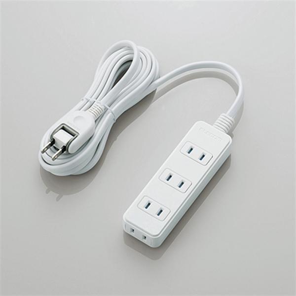 エレコム 雷ガード／４個口／３ｍ T-KST02-22430WH