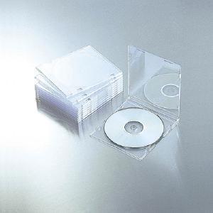 エレコム ＣＤ／ＤＶＤプラケース CCD-JSCS10CR
