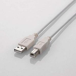 エレコム ＵＳＢ２．０ケーブル／Ａ−Ｂ／１ｍ U2C-BN10WH