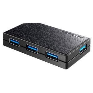 I-O DATA（アイ・オー・データ機器） ＵＳＢ３．０対応４ポートＵＳＢハブＴＶ用 US3-HB4AC｜ksdenki