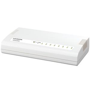アイ オー データ機器 8ポートスイッチングハブ ETG-ESH08WC ホワイト