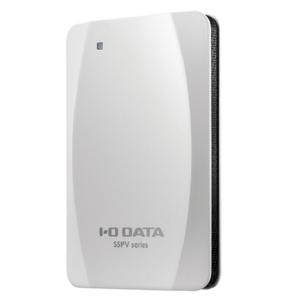 アイ オー データ機器 IODATA ポータブル SSD USB 3.2 Gen 2対応 SSPV-USC480W ホワイト SSD：480GB