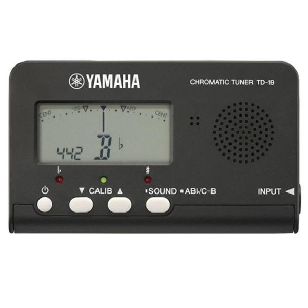 ヤマハ クロマチックチューナー TD-19 BK