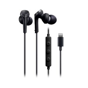 オーディオテクニカ Lightning用イヤホン ATH-CKS330Li BK